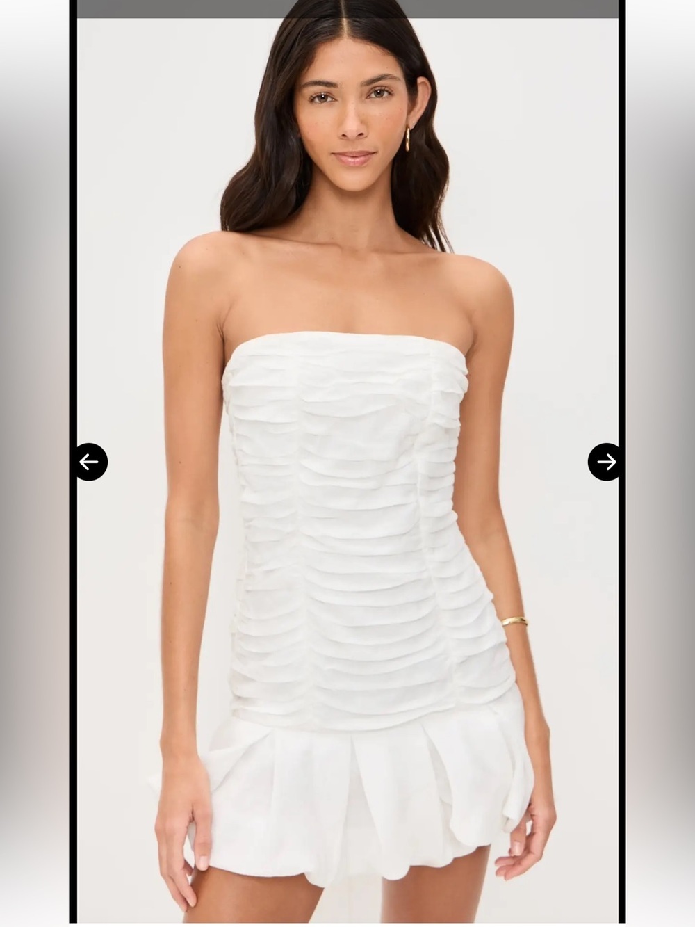 Revolve NWT AZULU White Mini Dress